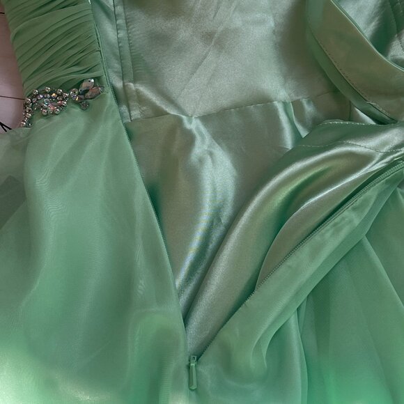 AlyceParis Mint Green Party dress size 12 - Picture 12 of 16